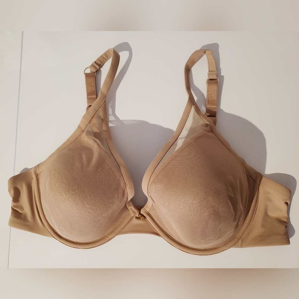 Thirdlove 24/7 Classic Contour Plunge‎ Bra Size 40B Nude